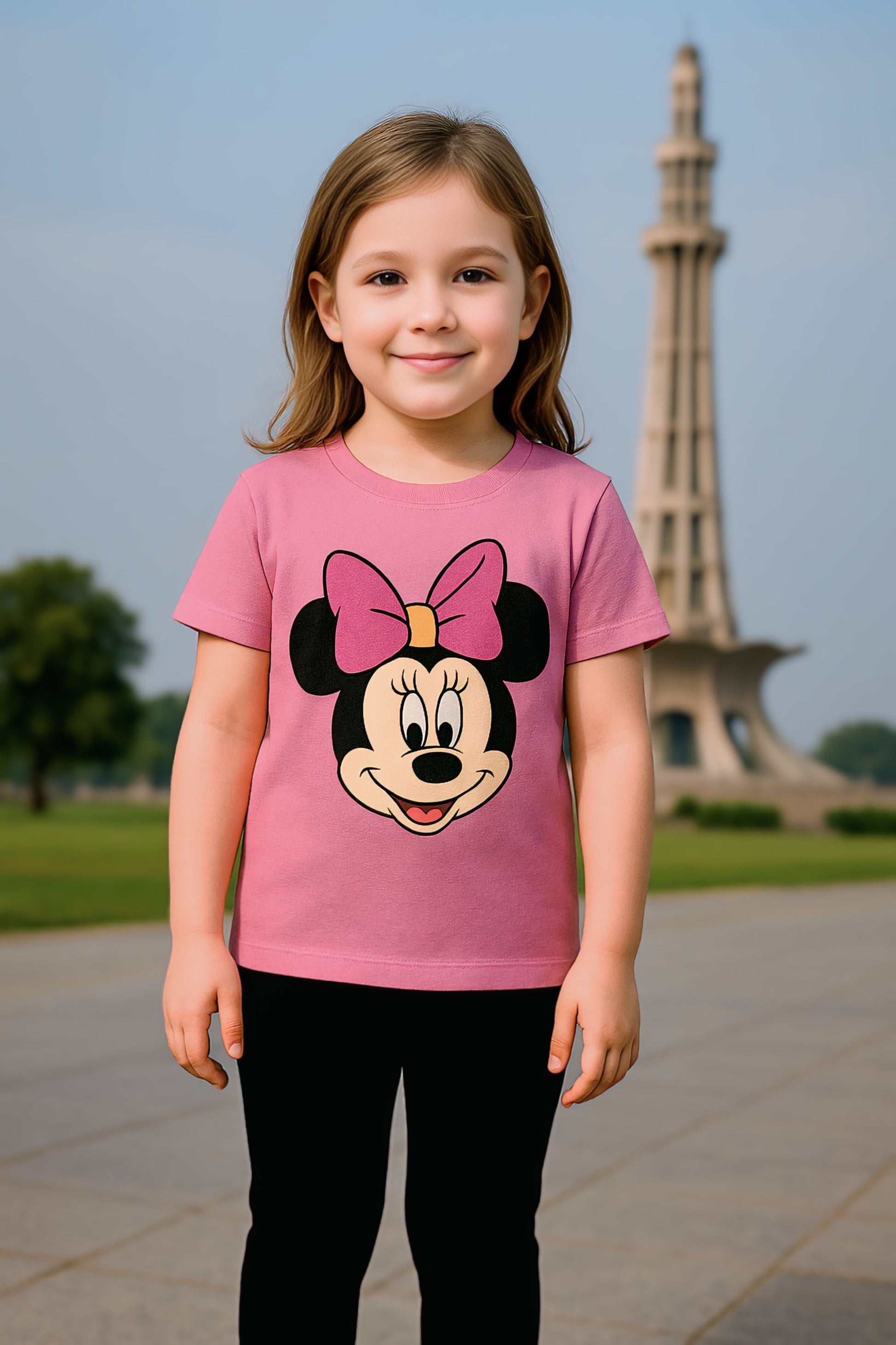 💖 Cute Minnie Mouse Girls’ Casual Wear Set💖