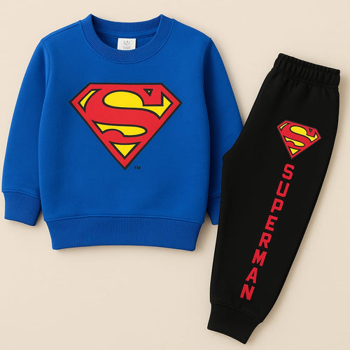A Little Superman Tracksuit